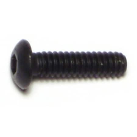 #10-24 Socket Head Cap Screw, Plain Steel, 3/4 In Length, 20 PK